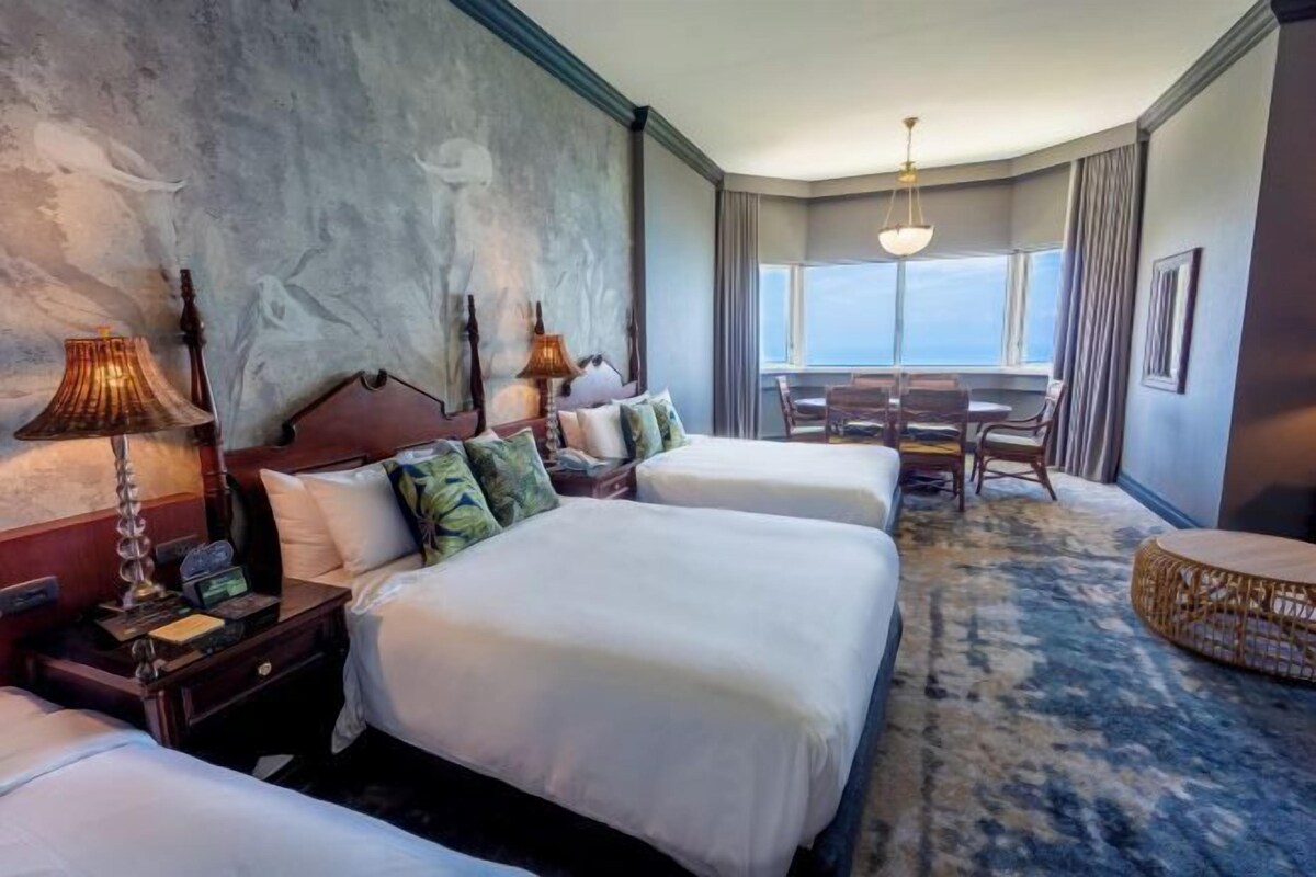 Premium bedding, down comforters, Select Comfort beds, minibar