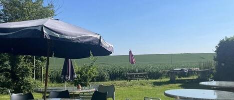 Vue depuis l’hébergement