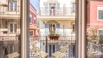 Chambre Quadruple, balcon