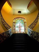 Interior entrance