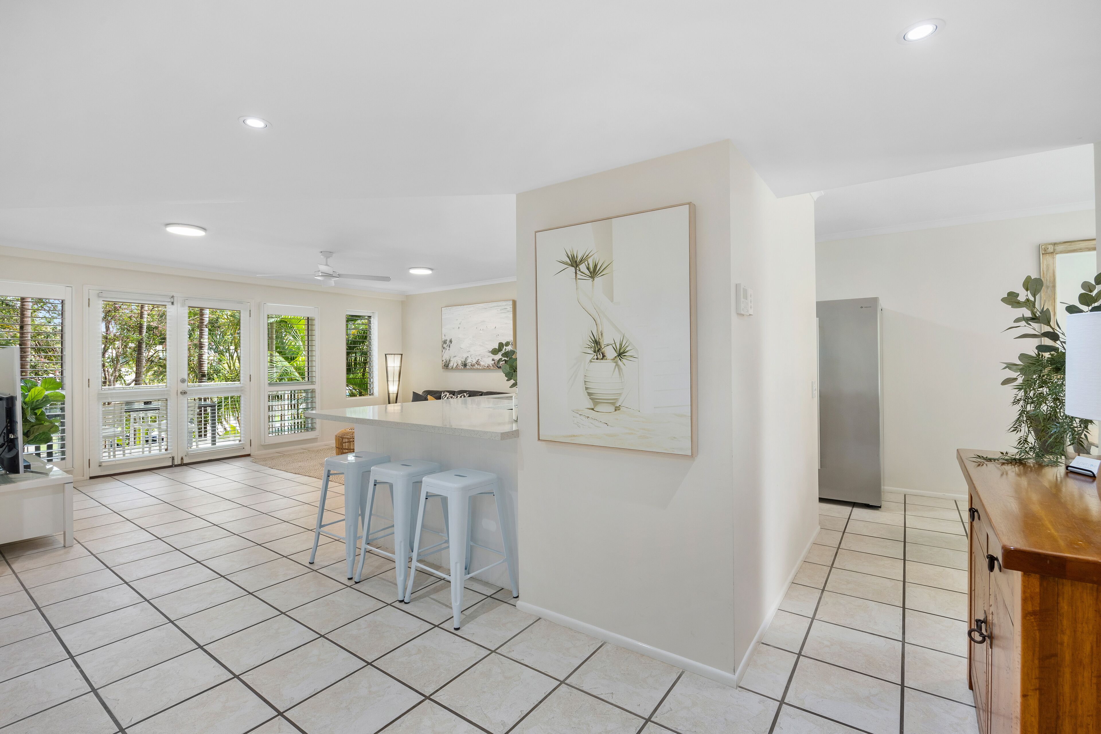 3 bedrooms, egyptian cotton sheets, premium bedding