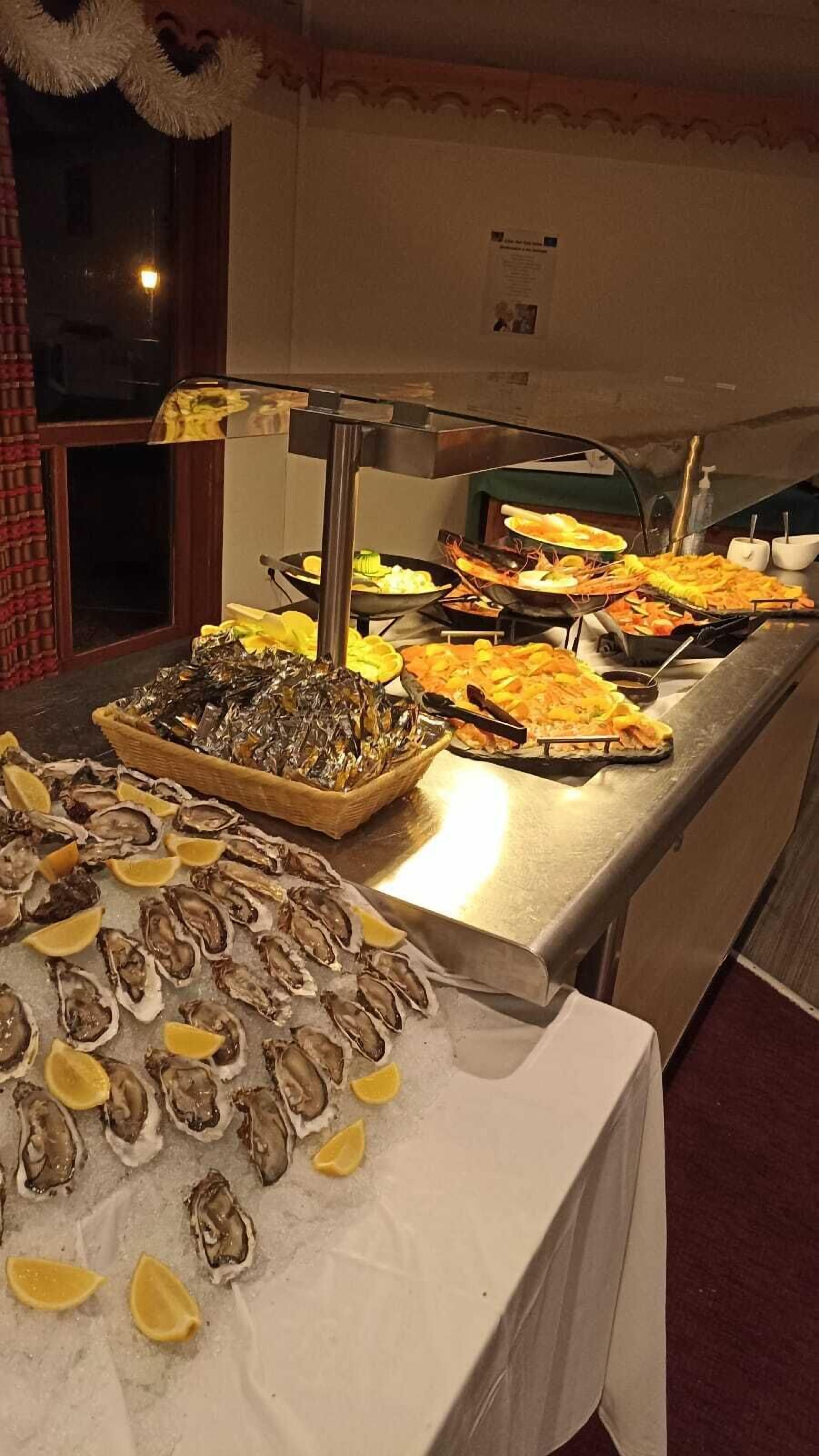 breakfast, lunch, dinner served; local cuisine