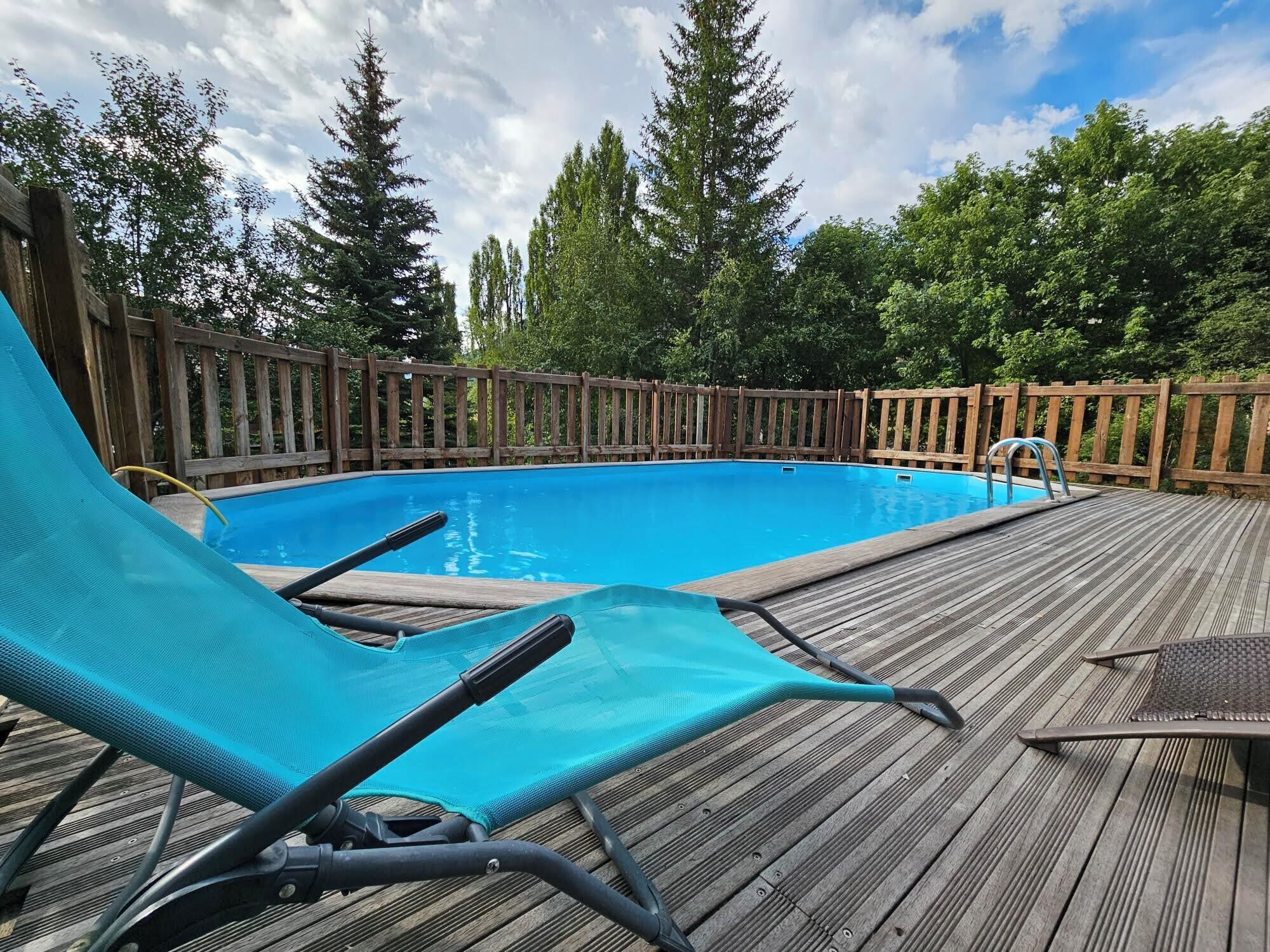 Seasonal outdoor pool