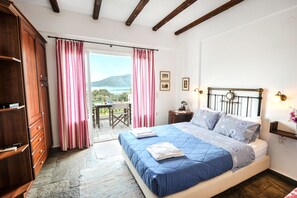 Triple Room, 1 Bedroom, Balcony, Sea View | View from room