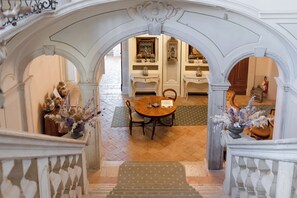 Interior entrance