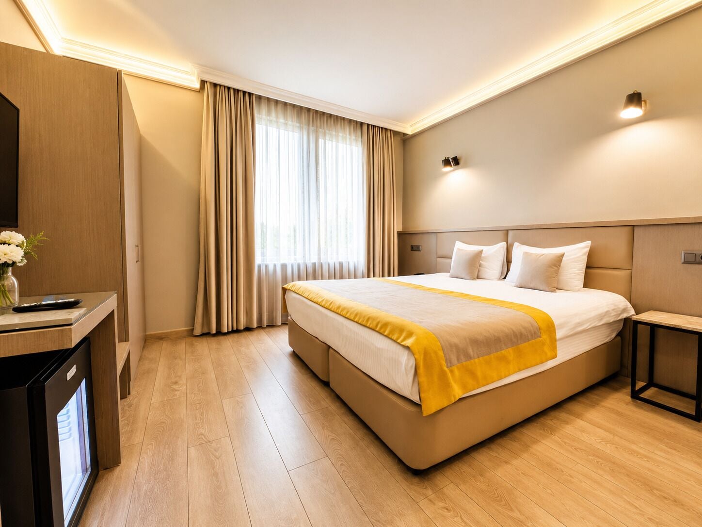 Economy Room | Egyptian cotton sheets, premium bedding, minibar, in-room safe