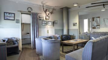 Sitteområde i lobbyen