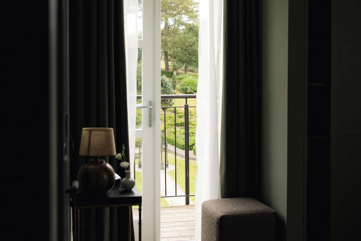 1 habitación y ropa de cama hipoalergénica