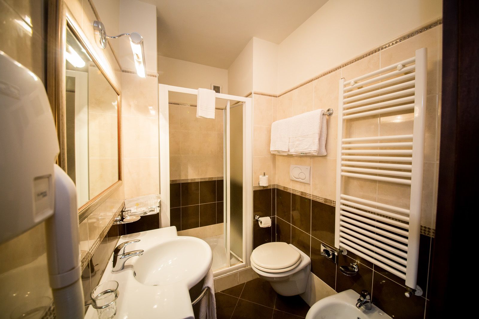 single room | bathroom | shower, free toiletries, hair dryer, bidet