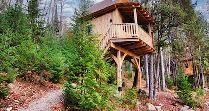 Les Chalets du Trappeur avec Spa et Sona