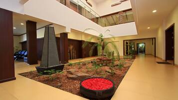 Interior entrance