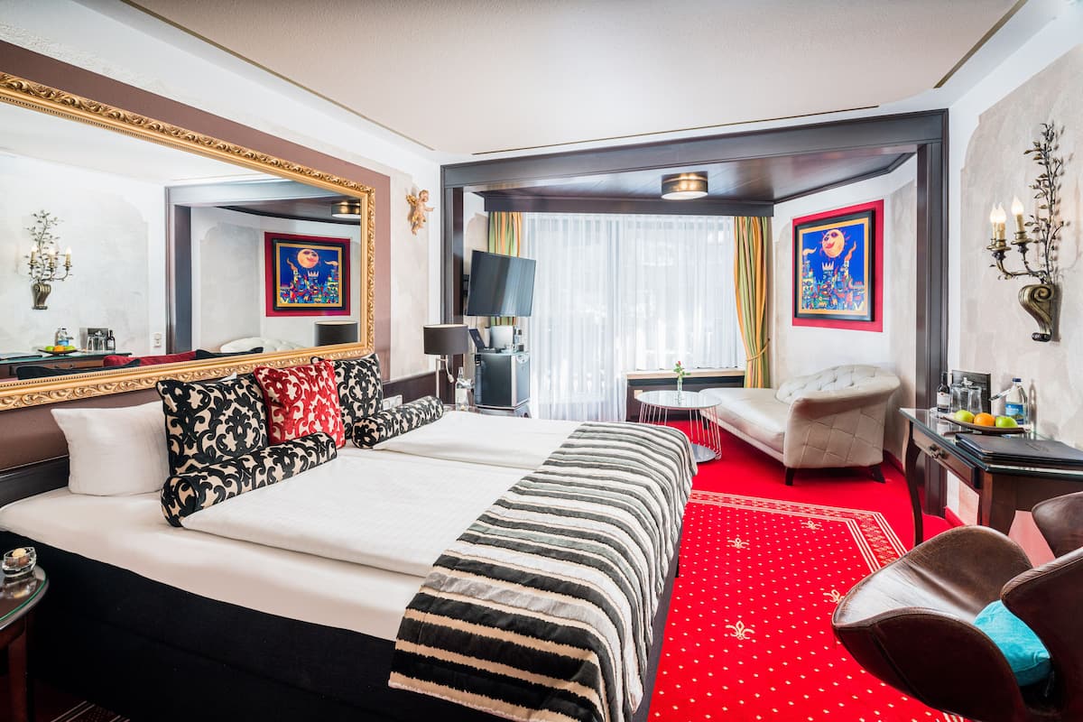1 chambre, literie hypoallergénique, minibar
