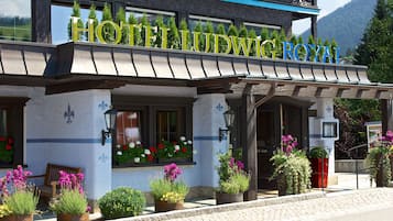 Fassade der Unterkunft