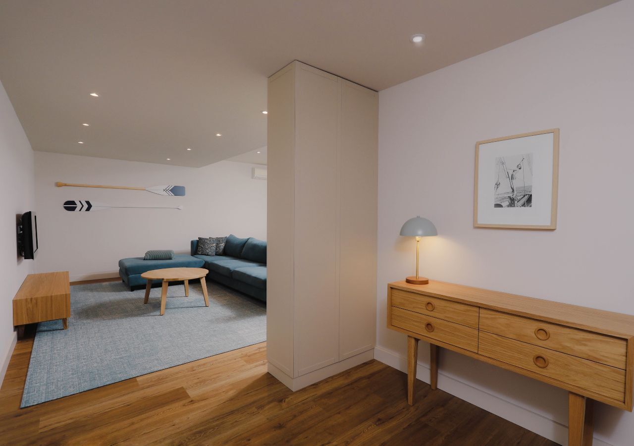 premium apartment, 2 bedrooms | living area | flat-screen tv