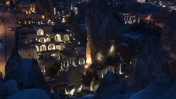 Front of property – evening/night