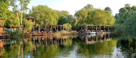 Landuitzicht vanuit accommodatie