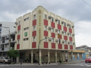 Façade de l’hébergement