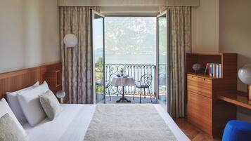 Chambre Double Supérieure, vue lac | Vue de la chambre