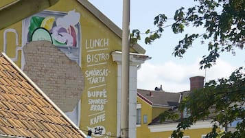 Voorkant van accommodatie