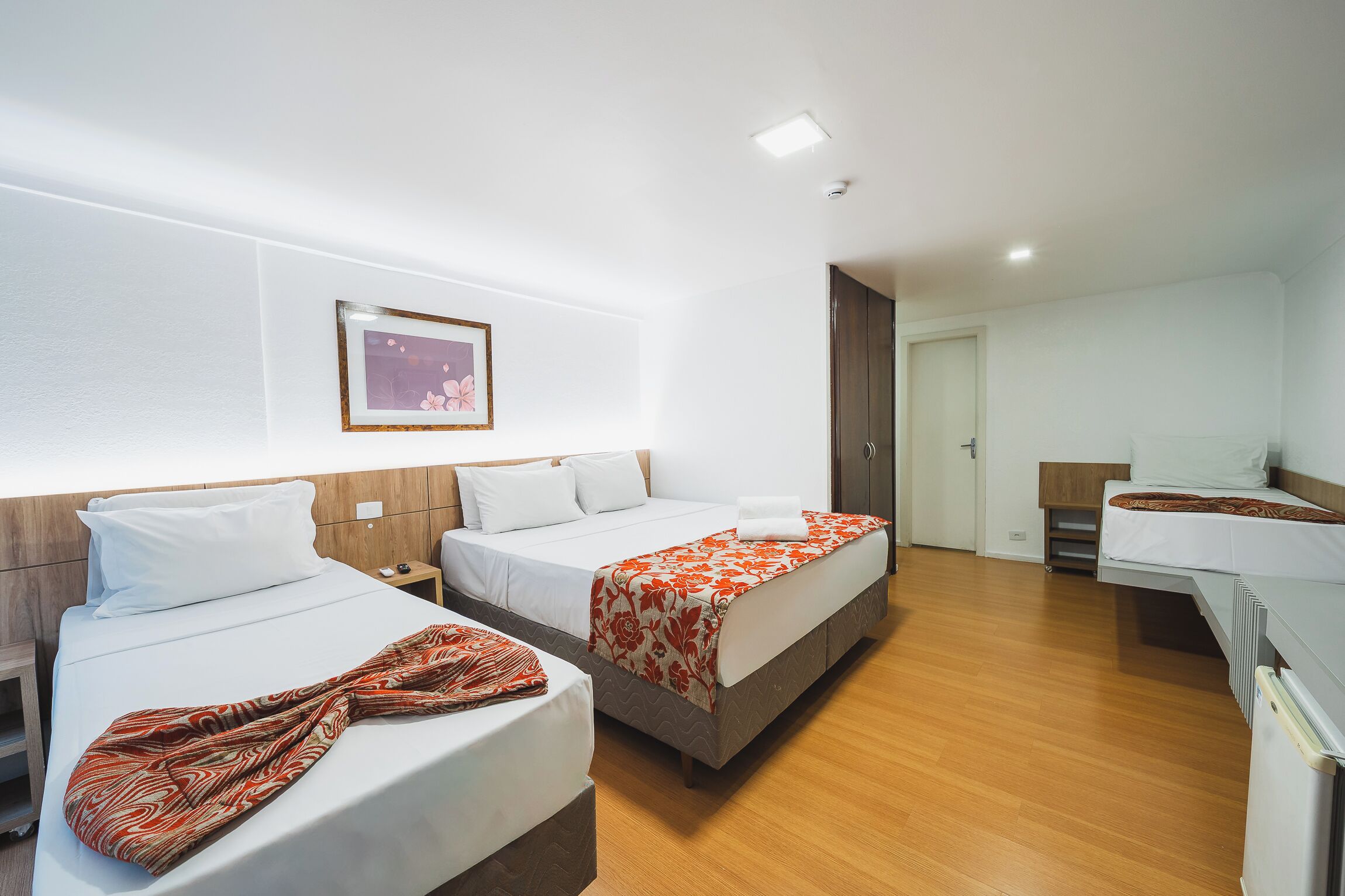 Superior Quadruple Room, Multiple Beds | Select Comfort beds, in-room safe, desk, free WiFi
