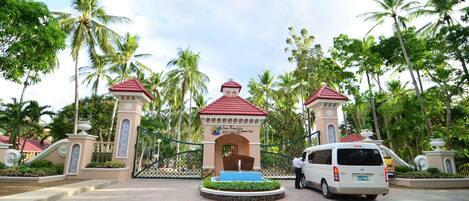 Façade de l’hébergement