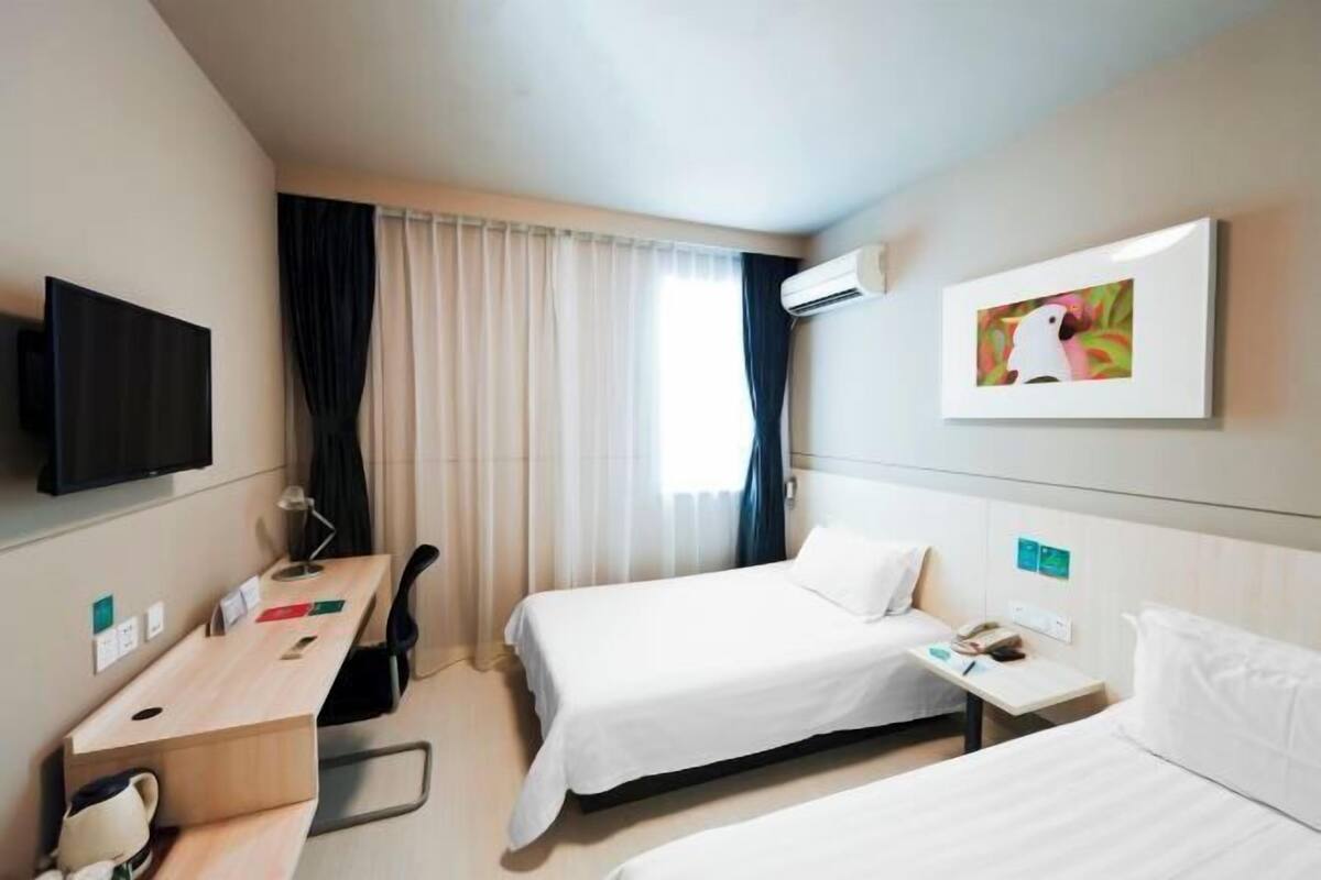 In-room safe, desk, blackout curtains, iron/ironing board