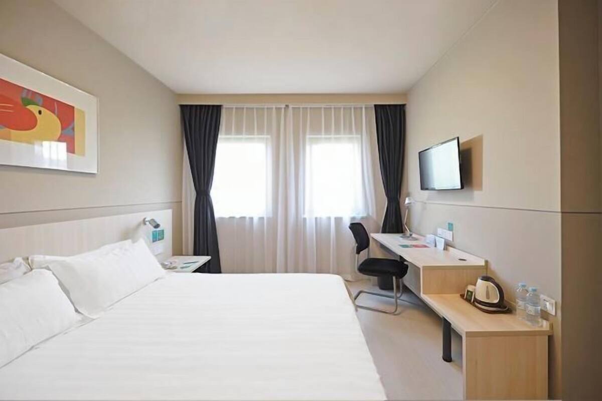 In-room safe, desk, blackout curtains, iron/ironing board