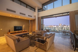 Superior Penthouse, 3 Bedrooms | Living area - Lawhill Luxury Apartments (Cape Town)