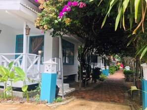 Deluxe-Zimmer, Nichtraucher, Gartenblick | Blick auf den Garten