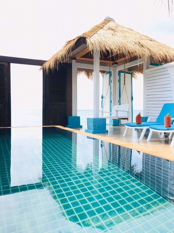 Royal Pool Villa Beach Front | Ausblick vom Zimmer