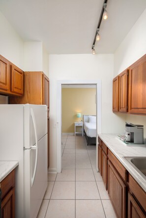 Doppia Superior | Cucina privata | Frigorifero, forno a microonde nell'area comune