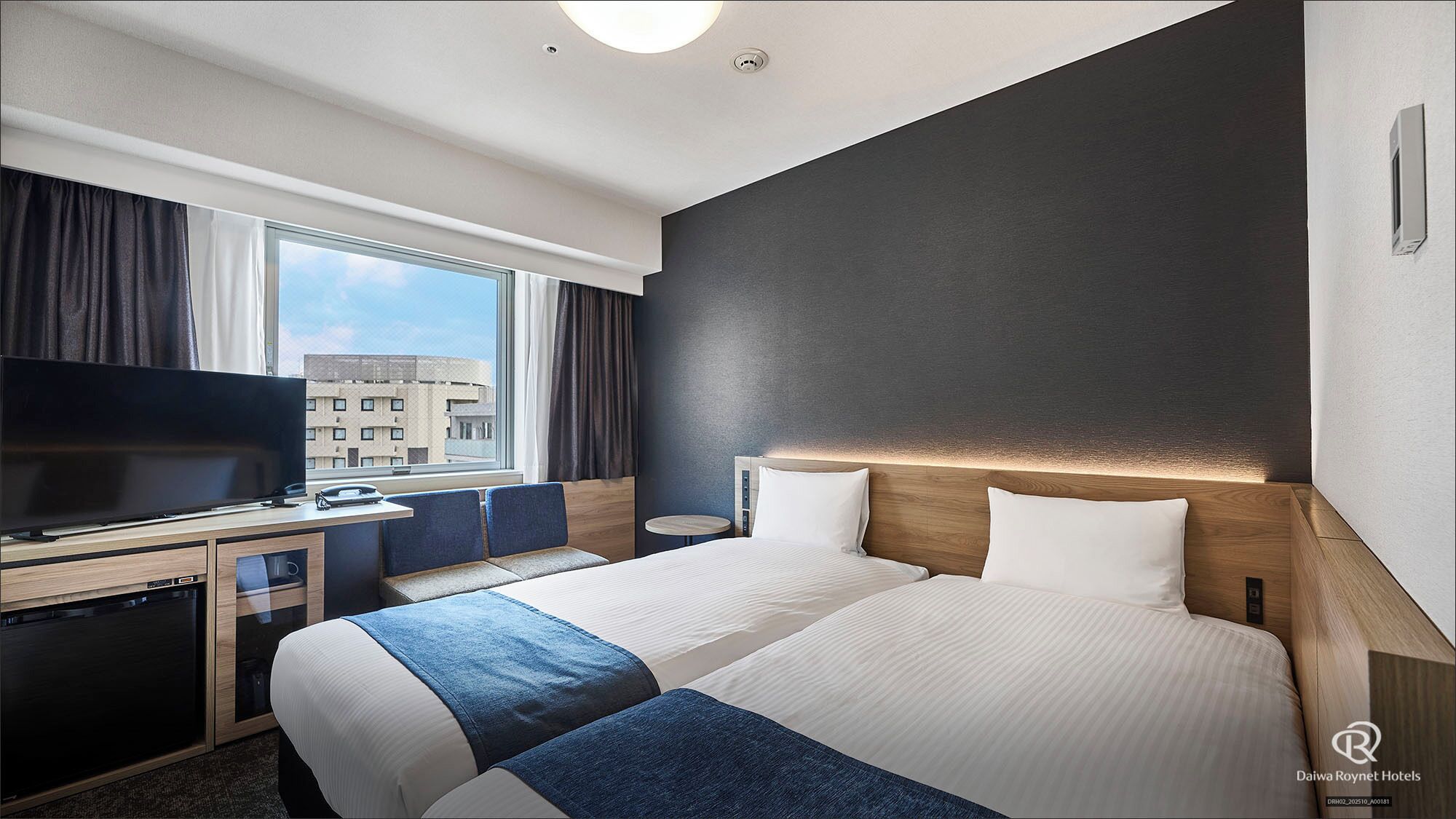 Habitació amb dos llits individuals, fumadors (Hollywood) | Roba de llit d'alta qualitat, cobrellits i caixa forta a l'habitació 