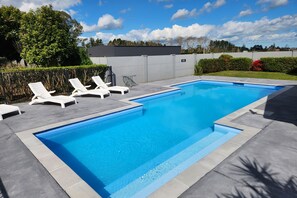 Udendørs pool, liggestole