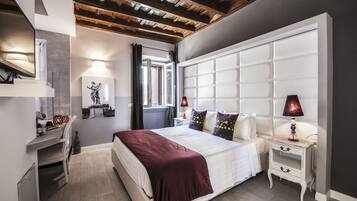 Luxury-Doppelzimmer, 1 King-Bett | Hochwertige Bettwaren, Pillowtop-Betten, Minibar, Zimmersafe