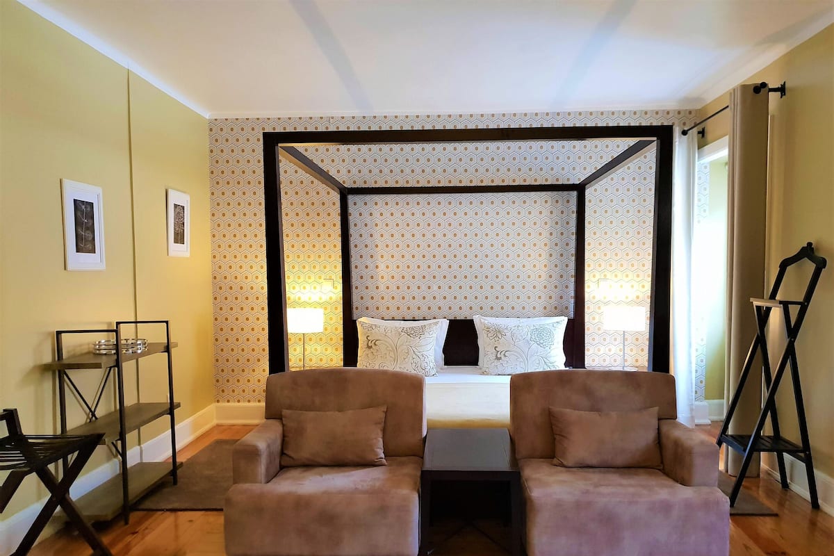 Suite Junior | Seprai katun Mesir, seprai premium, dan tempat tidur Select Comfort