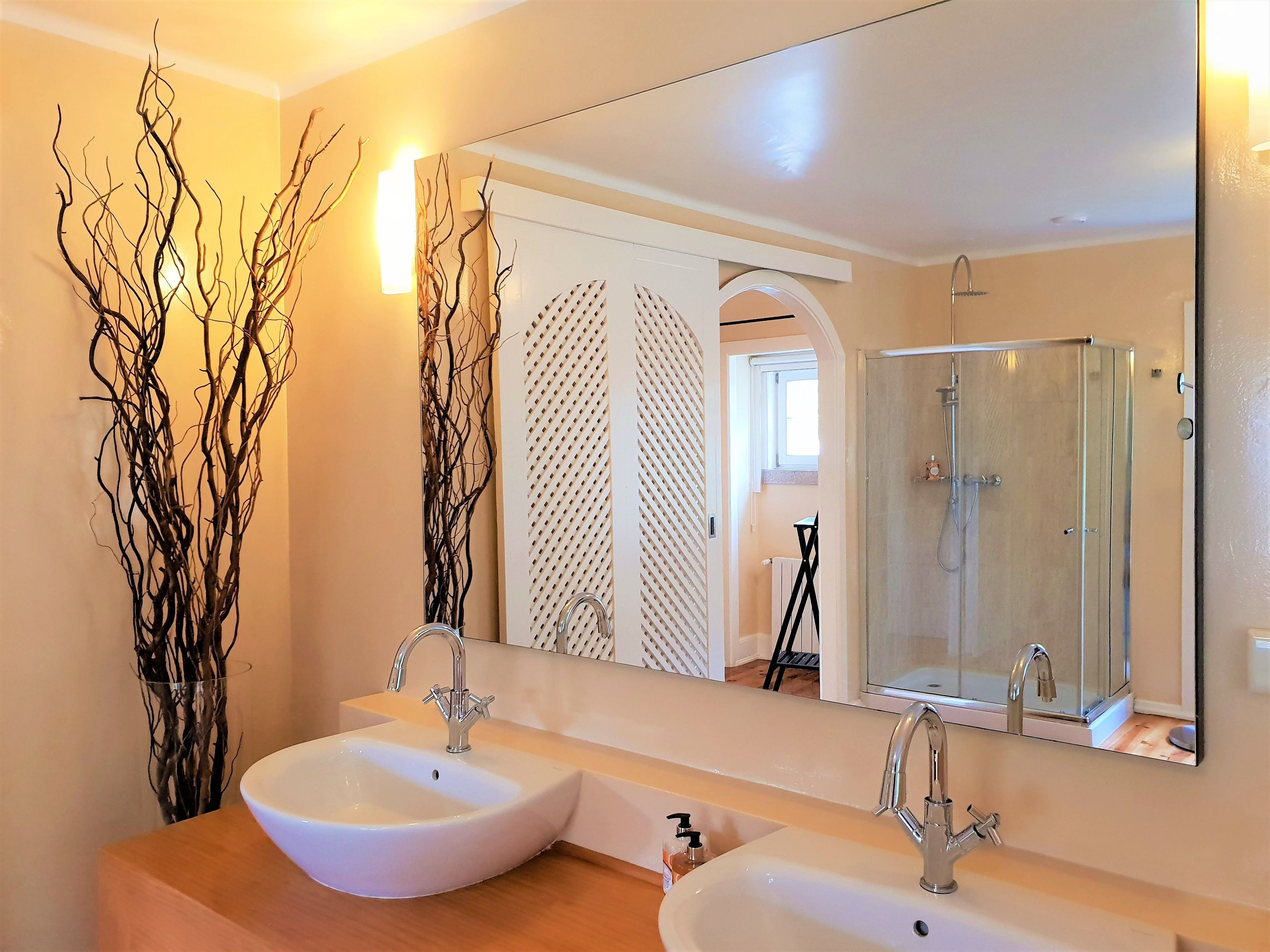 junior suite (premium) | bathroom | combined shower/bathtub, designer toiletries, hair dryer, bathrobes