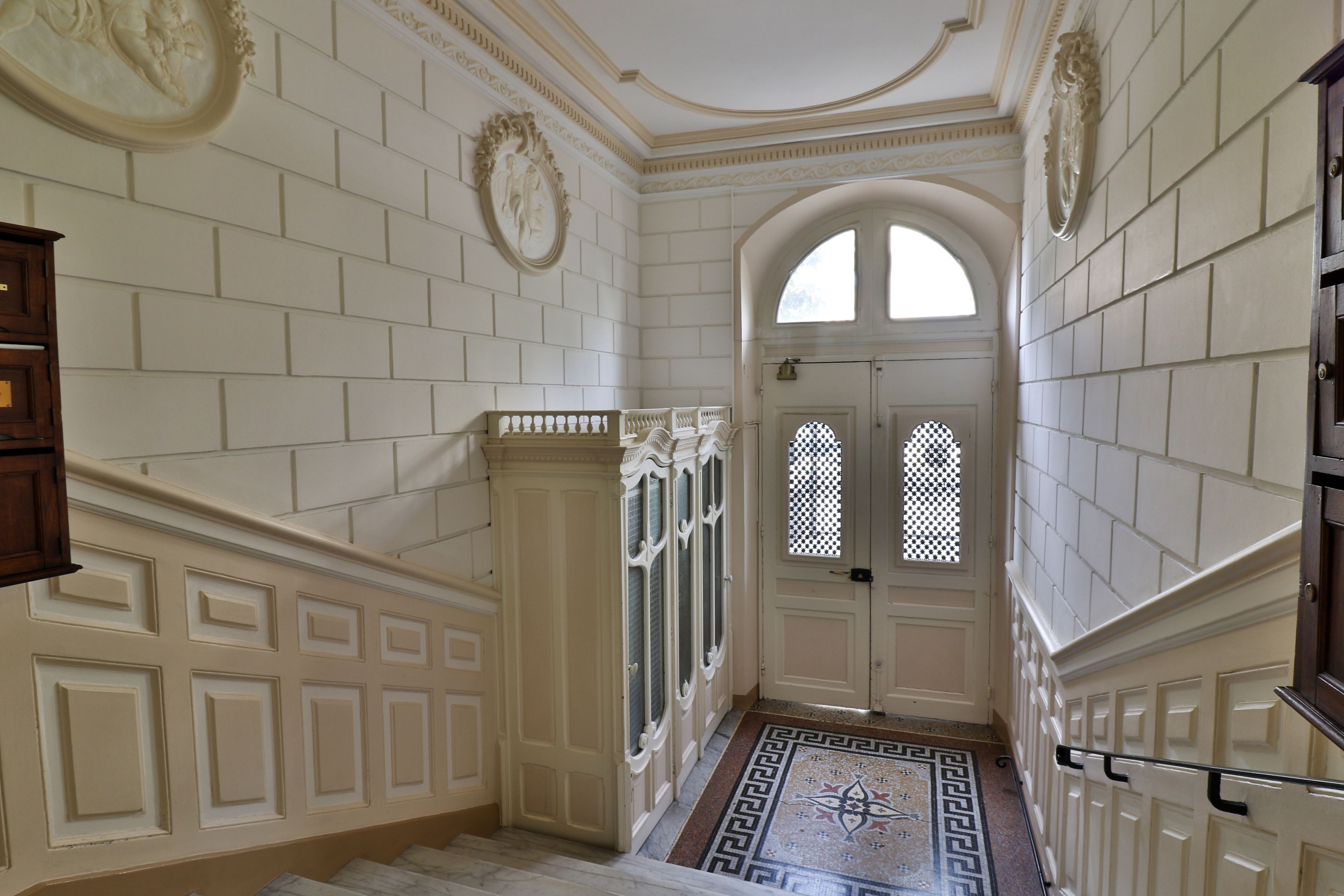 Entrada de la propiedad