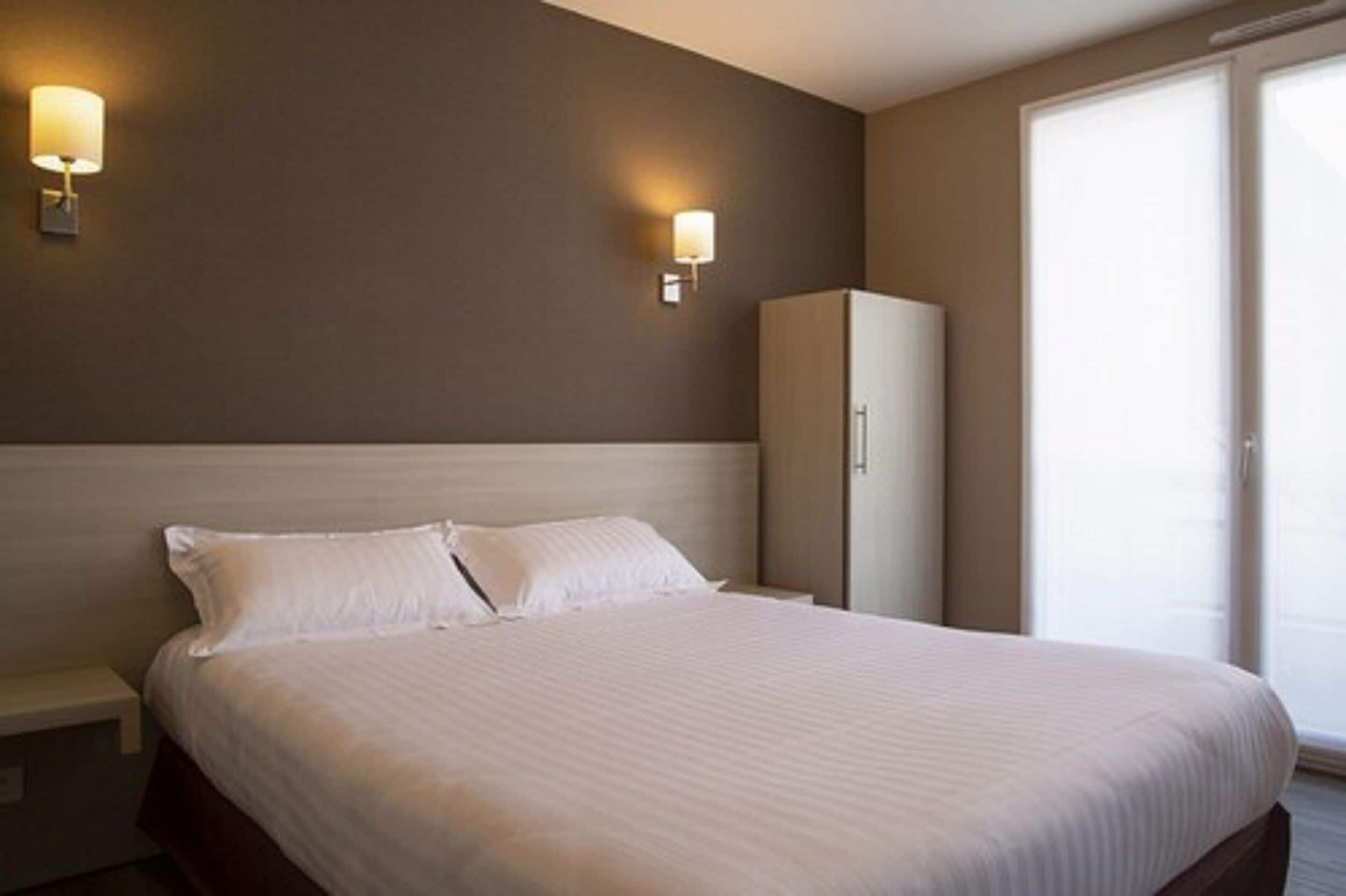 premium bedding, select comfort beds, individually decorated