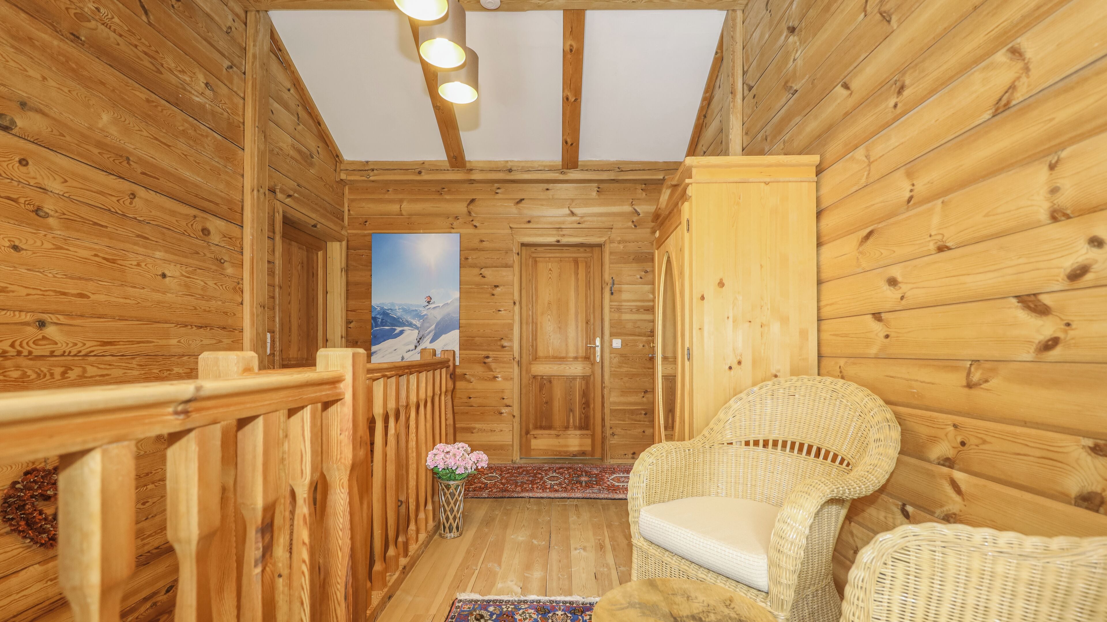 traditional chalet, 2 bedrooms, pool access, mountain view (140 m2) | hypo-allergenic bedding, in-room safe, individually decorated