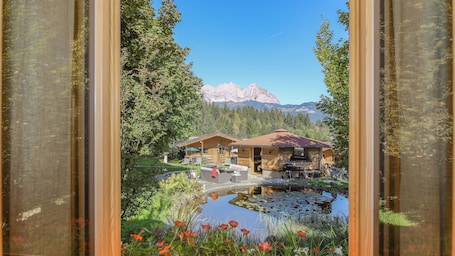 Comfort Cabin , Mountain View | View from room. Gartenhotel Rosenhof Kitzbuehel
