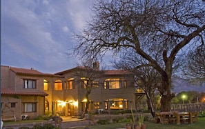 Front of property - evening/night