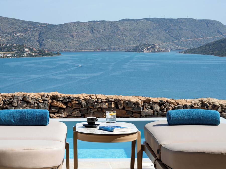Spinalonga Suite with Private pool and Sea view | Privat basseng