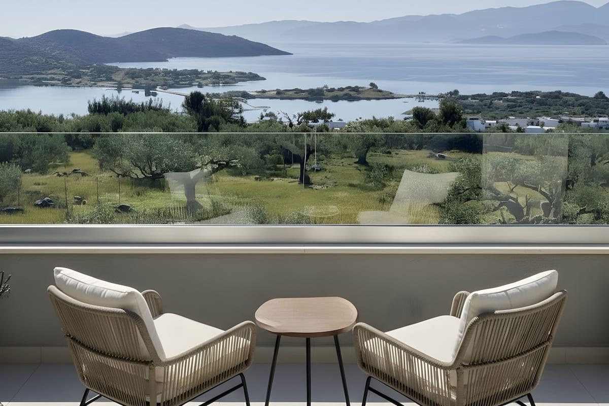 Junior Suite with Panoramic Sea View and shared pool | Terraza o patio