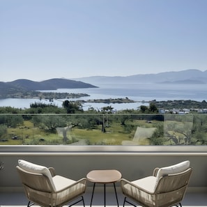 Panoramic Studio Suite, Sea View | Terrace/patio - Elounda Heights - Adults Only (Agios Nikolaos)