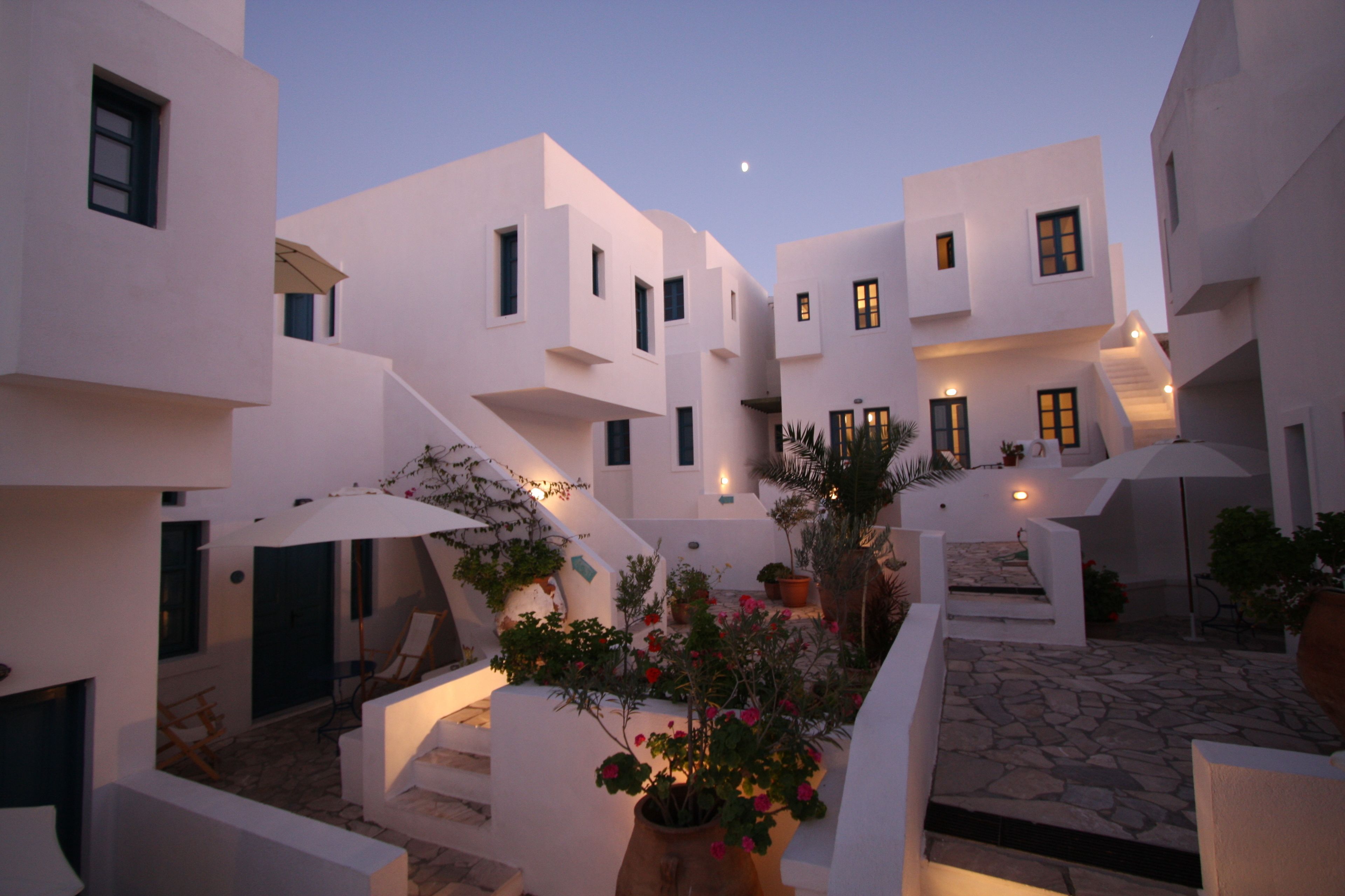 front of property – evening/night