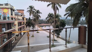 Family Apartment, 1 Bedroom, Balcony, Lake View | Balcony view