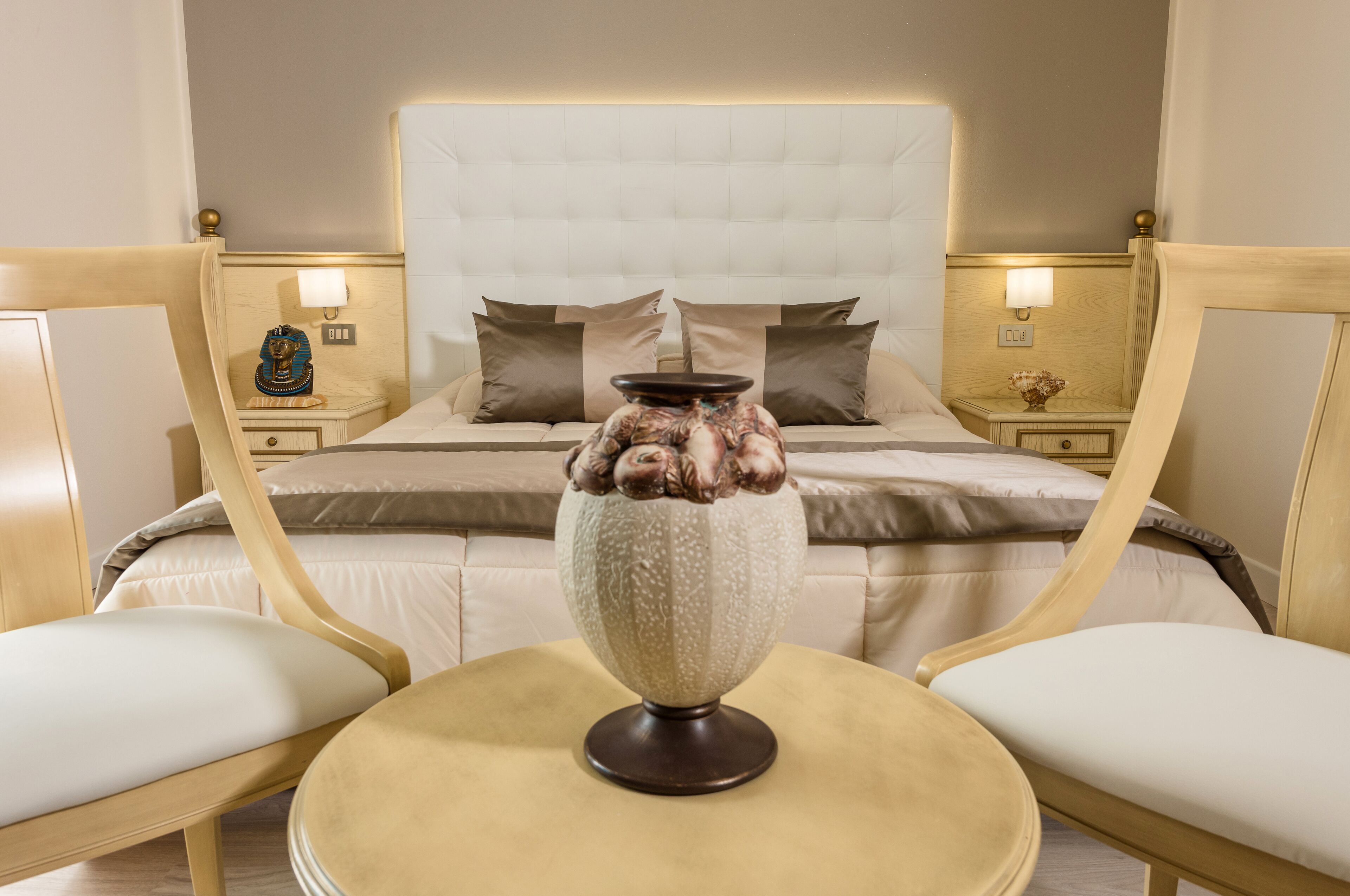 double room, partial sea view (charme) | hypo-allergenic bedding, minibar, in-room safe, blackout curtains