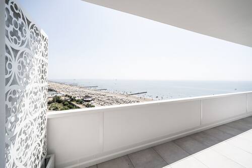 Exclusive-Zimmer, 1 Schlafzimmer, Nichtraucher, Meerblick | Blick vom Balkon
