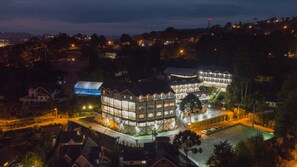 Overnatningsstedets facade