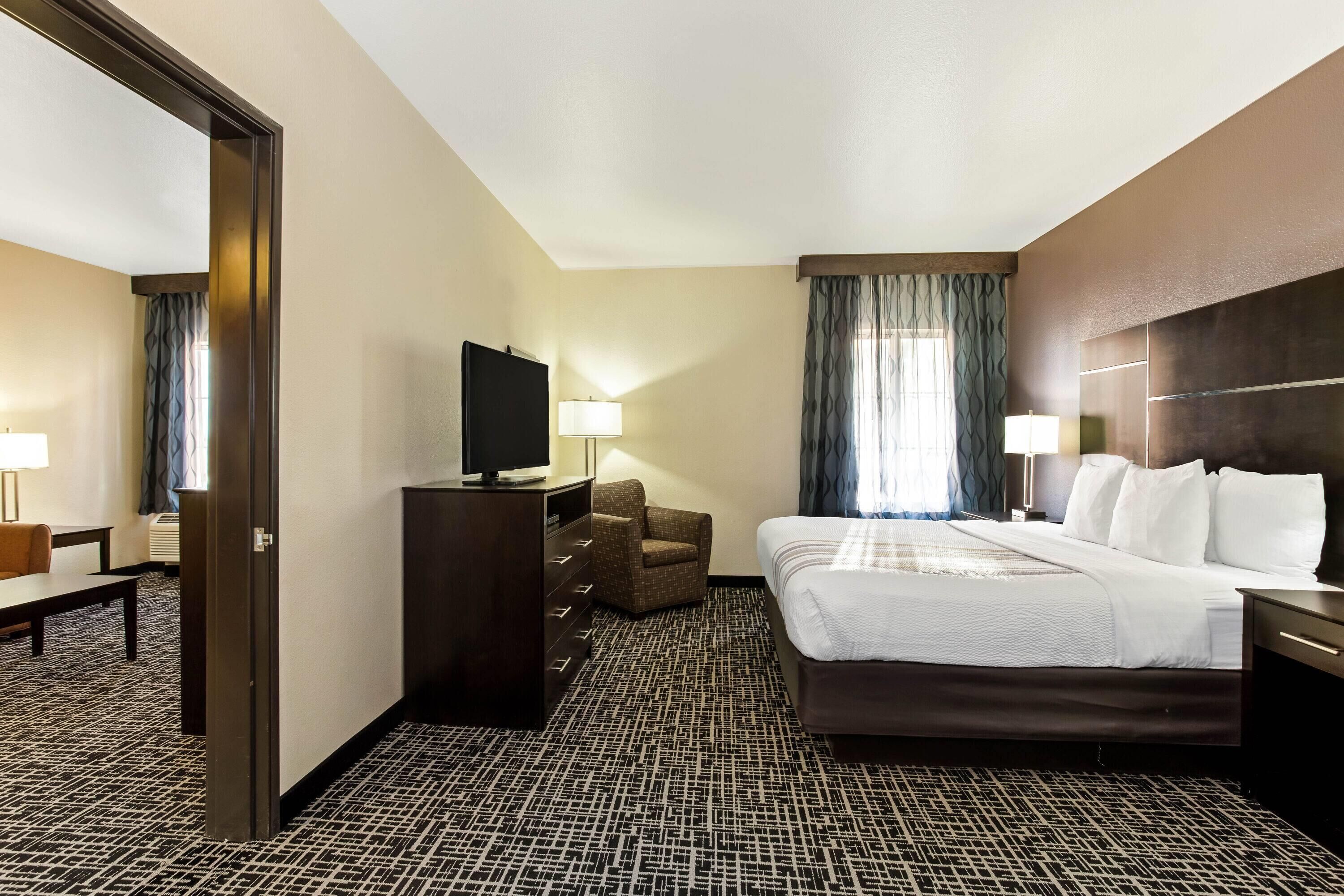 Premium bedding, down duvets, pillow-top beds, in-room safe